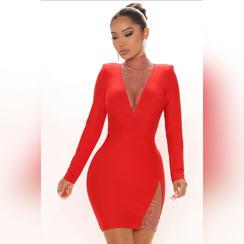 Bandage Mini Dress